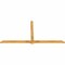 Ekena Millwork Eugene Rough Sawn Timber Gable Bracket, Western Red Cedar, 96"W x 48"H x 2"D x 4"F, 12/12 Pitch GBW096X48X0204EUG00RWR - alternate 4